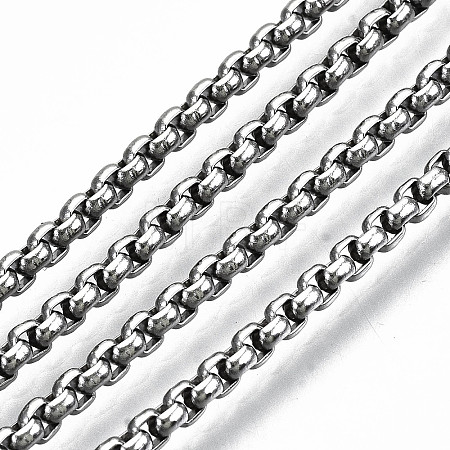 Tarnish Resistant 304 Stainless Steel Venetian Chains CHS-S009-001-1