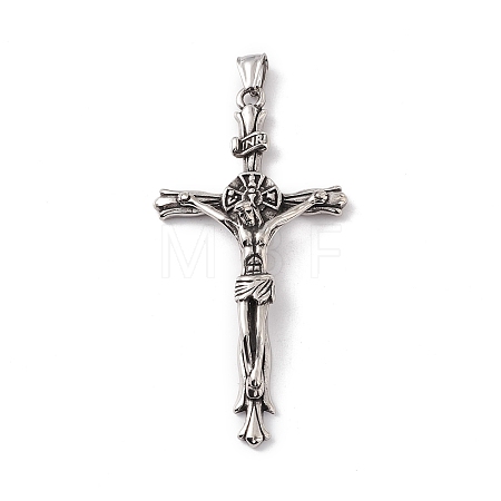 304 Stainless Steel Pendants X-STAS-E158-01AS-1