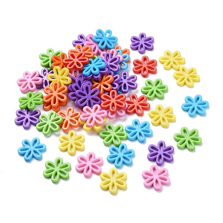 Opaque Acrylic Beads SACR-R783-M-1