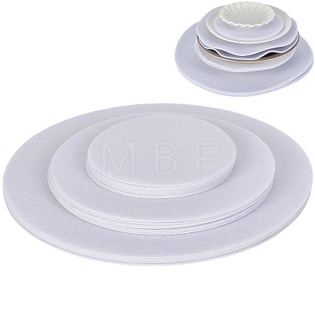 22Pcs 3 Styles Felt Anti-Slip Pad DIY-GF0011-30A-1