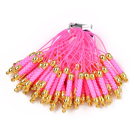 Korean Polyester Thread Pendants Decorations FIND-K011-01G-05-1