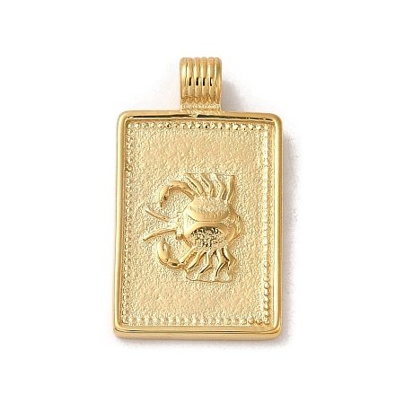304 Stainless Steel Pendants X-STAS-L022-306G-04-1