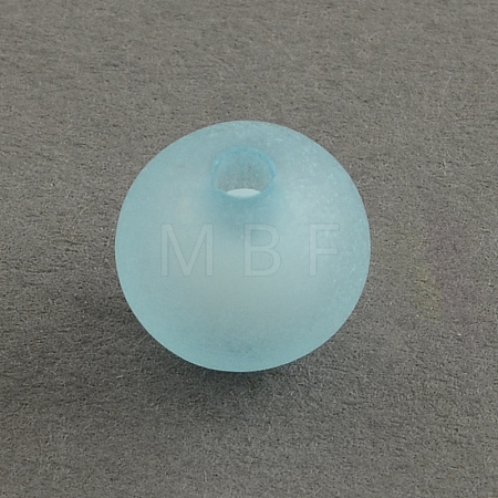 Frosted Acrylic Beads FACR-Q006-8mm-22-1