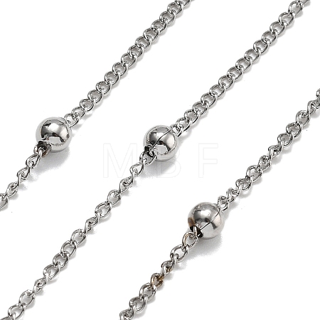 Tarnish Resistant 304 Stainless Steel Twisted Chains/Curb Chains CHS-H024-01P-B-1