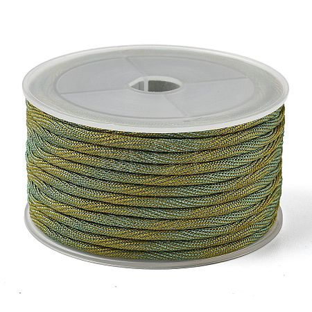 6.7M Braided Nylon Twisted Round Cord NWIR-Z004-A06-1