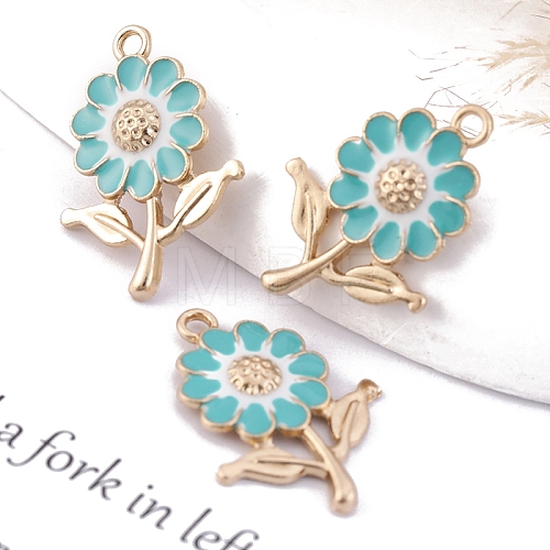 Alloy Enamel Pendants PW-WG86976-07-1