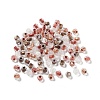 100Pcs Transparent Glass Beads GLAA-P061-01E-2