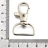 Alloy Swivel Clasps FIND-Q003-01B-P-3