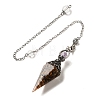 Resin Bullet Dowsing Pendulum Big Pendants G-H058-01AS-10-1