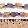 Natural Ametrine Beads Strands G-C270-K20-5