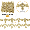5Yards Polyester Flower Lace Ribbon OCOR-NB0002-82C-2