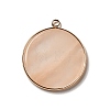 Natural Pink Aventurine Pendants G-A213-01G-03-1