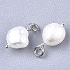 Natural Cultured Freshwater Pearl Pendants PEAR-Q013-01A-2