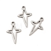 Non-Tarnish 201 Stainless Steel Pendants STAS-P312-15P-4