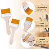 Nylon Paint Brushes with Wooden Handle AJEW-WH0871-15-3