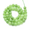 Natural Quartz Beads Strands G-N355-8mm-33-2