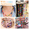 Round Spray Painted Glass Beads DGLA-TA0001-15-8