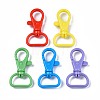 Opaque ABS Plastic Swivel D Rings Lobster Claw Clasps SACR-N015-001-2