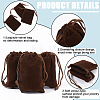 Velvet Jewelry Drawstring Gift Bags ABAG-BBC0001-10A-03-6