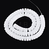 Imitation Jade Glass Beads Strands GLAA-N026-3x6mm-J01-2