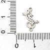 201 Stainless Steel Laser Cut Connector Charms STAS-R133-02P-06-3