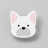 Cartoon French Bulldog Acrylic Brooch JEWB-TAC0016-05L-1