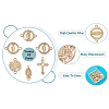 DIY Religion Jewelry Making Findings Kits DIY-TA0008-05-20