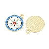Alloy Enamel Pendants FIND-E057-01E-2