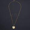 201 Stainless Steel Pendants Necklaces NJEW-S105-JN716-45-2-2