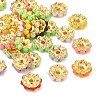 Flower Brass Spacer Beads PL-CBA18B7-02A-1