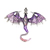 Alloy Rhinestone Big Pendants X-FIND-I060-01AS-05-1