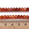 Natural Banded Agate Beads Strands G-D344-A34-02-6