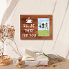 MDF Wood Photo Frames DIY-WH0231-067-7