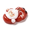 Christmas Theme Opaque Resin Cabochons LS-RESI-E043-01M-3