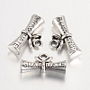 Tibetan Style Alloy Charms TIBEP-35076-AS-NR-2