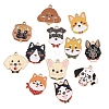 Alloy Enamel Pendants ENAM-L053-01KCG-1