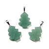 Natural Green Aventurine Pendants G-A203-01H-P-1