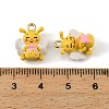Alloy Enamel Pendants FIND-H024-08G-3
