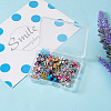 24Pcs 12 Styles Alloy Enamel Connector Charms FIND-BG0001-03-18