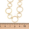 304 Stainless Steel 10mm and 14MM Ring Link Chain Necklaces NJEW-P343-02C-G-5