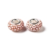 Opaque Resin European Beads RESI-C055-01F-2