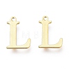 PVD Vacuum Plating  304 Stainless Steel Charms LS-STAS-H112-L-G-1