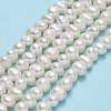 Natural Cultured Freshwater Pearl Beads Strands PEAR-F018-05-01-2