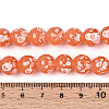 Baking Paint Glass Beads Strands DGLA-N015-10mm-04-4