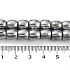 Synthetic Magnetic Hematite Beads Strands G-P545-H01-01D-4