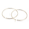 304 Stainless Steel Hoop Earrings EJEW-L226-001B-2