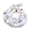 Natural White African Opal Beads Strands G-P457-C03-03-3