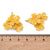 Alloy with Enamel Pendants AL-CBAE84A-05G-4