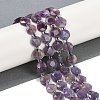 Natural Purple Tourmaline Beads Strands G-C116-A56-01-1