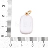 Brass Enamel Pendants ENAM-I087-03A-3